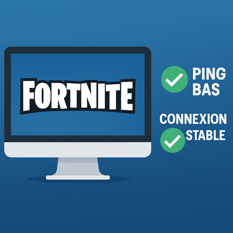 meilleur connexion pour jouer fortnite sans lag